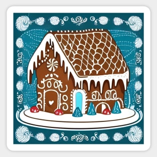 Gingerbreadhouse Sticker